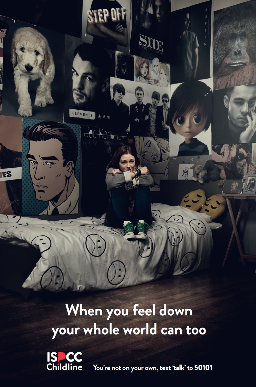 ISPCC Sad World Poster